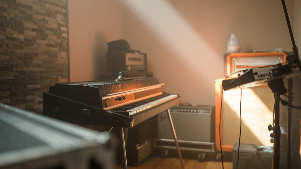 Clavier et setup enregistrement